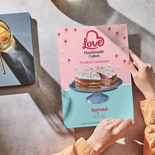 Love Handmade Cakes product catalogue