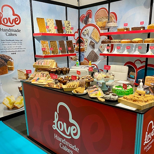 Love Handmade Cakes exhibition stall